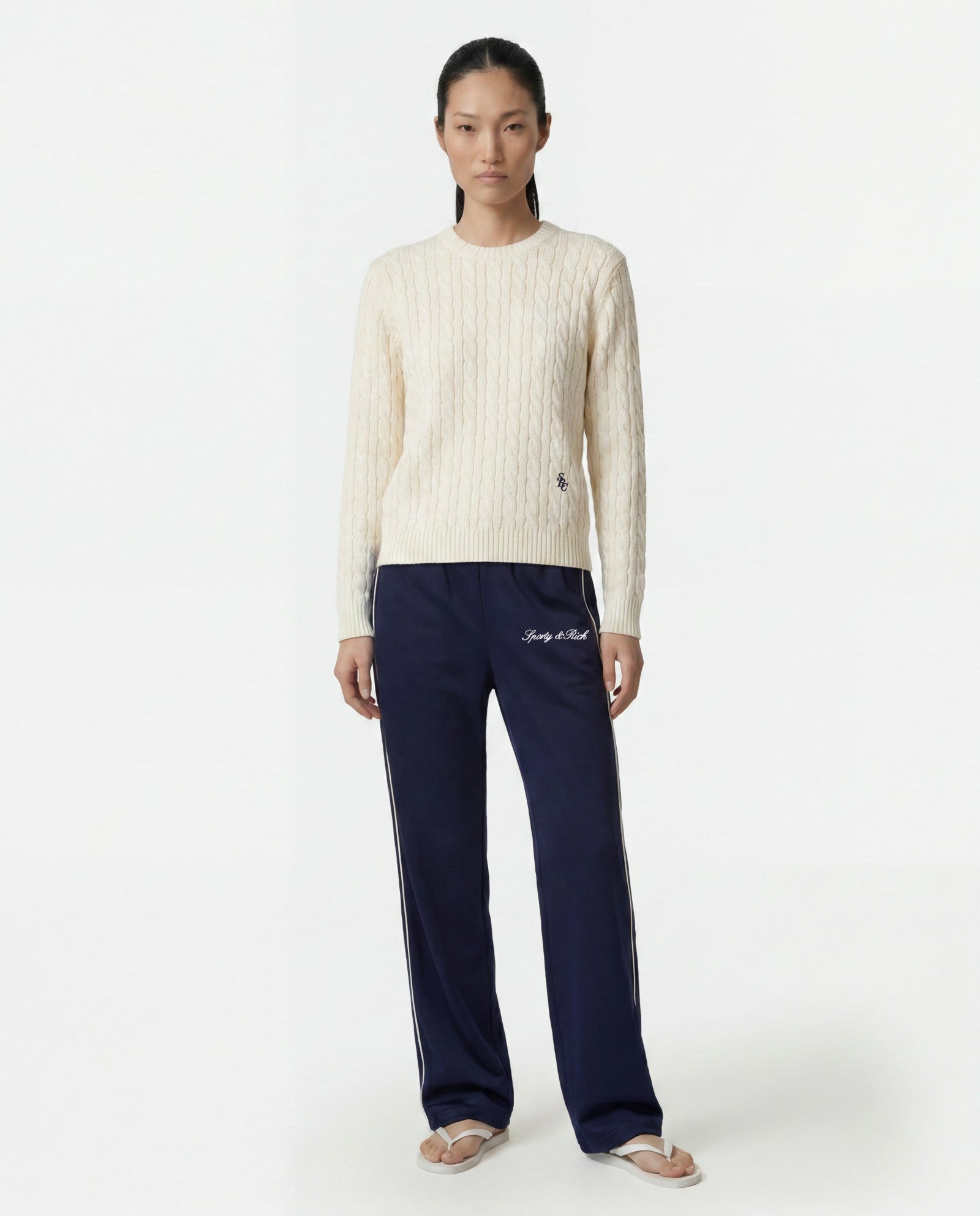 SRC Cable Sweater - Ecru