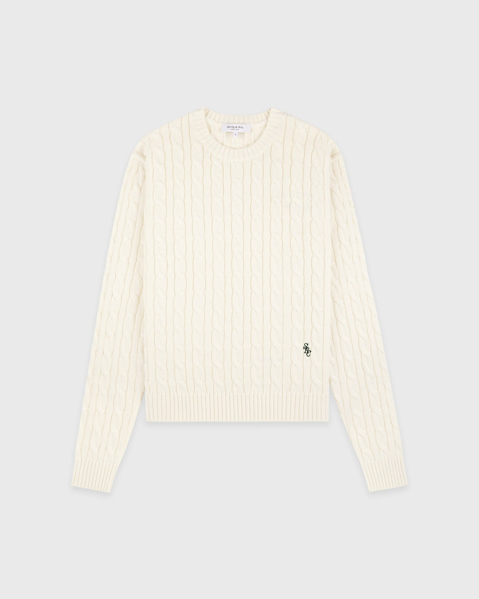 SRC Cable Sweater - Ecru
