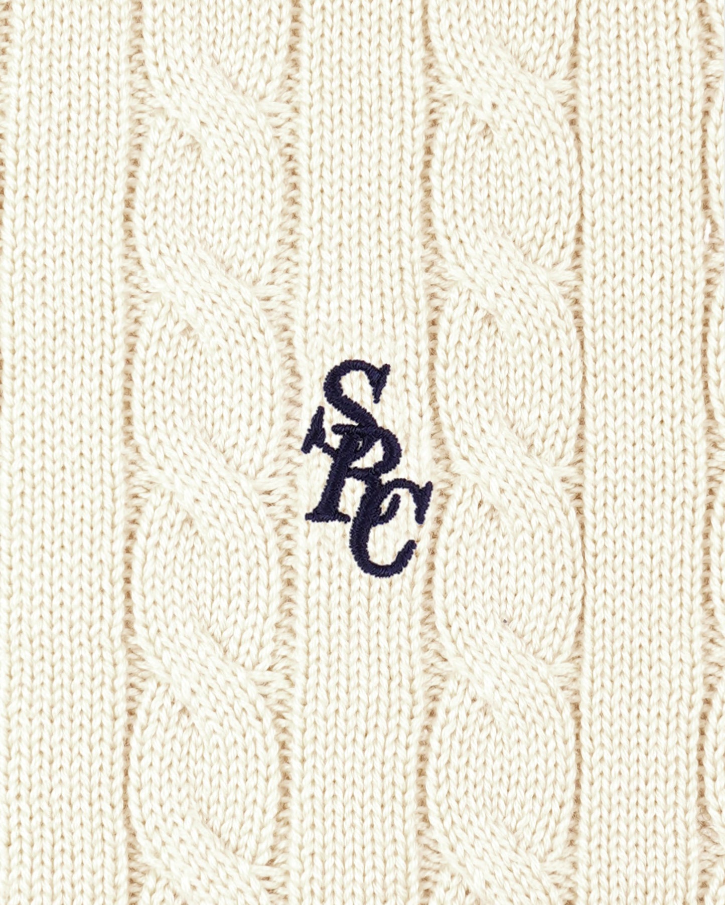 SRC Cable Sweater - Ecru