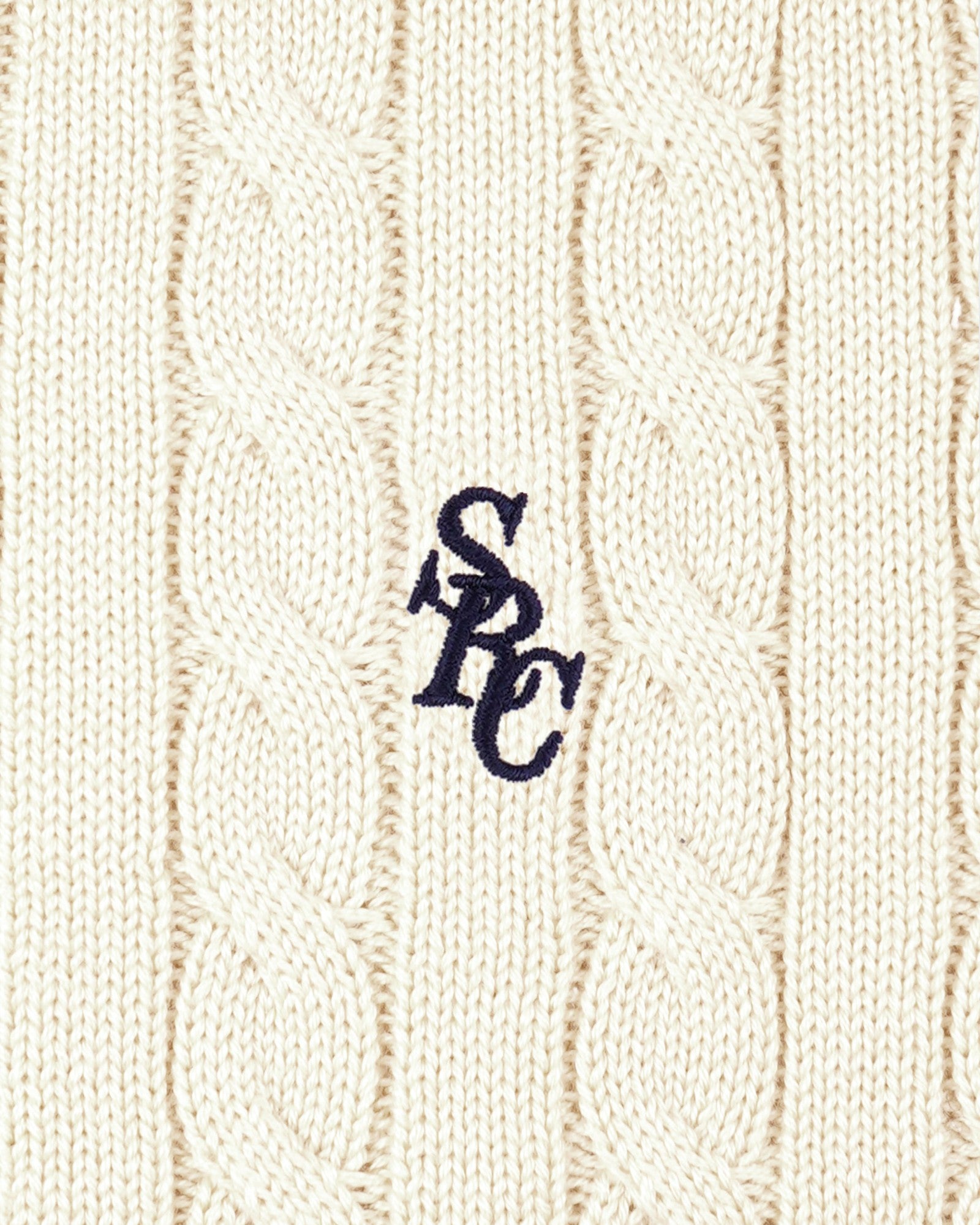 SRC Cable Sweater - Ecru