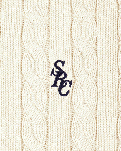 SRC Cable Sweater - Ecru