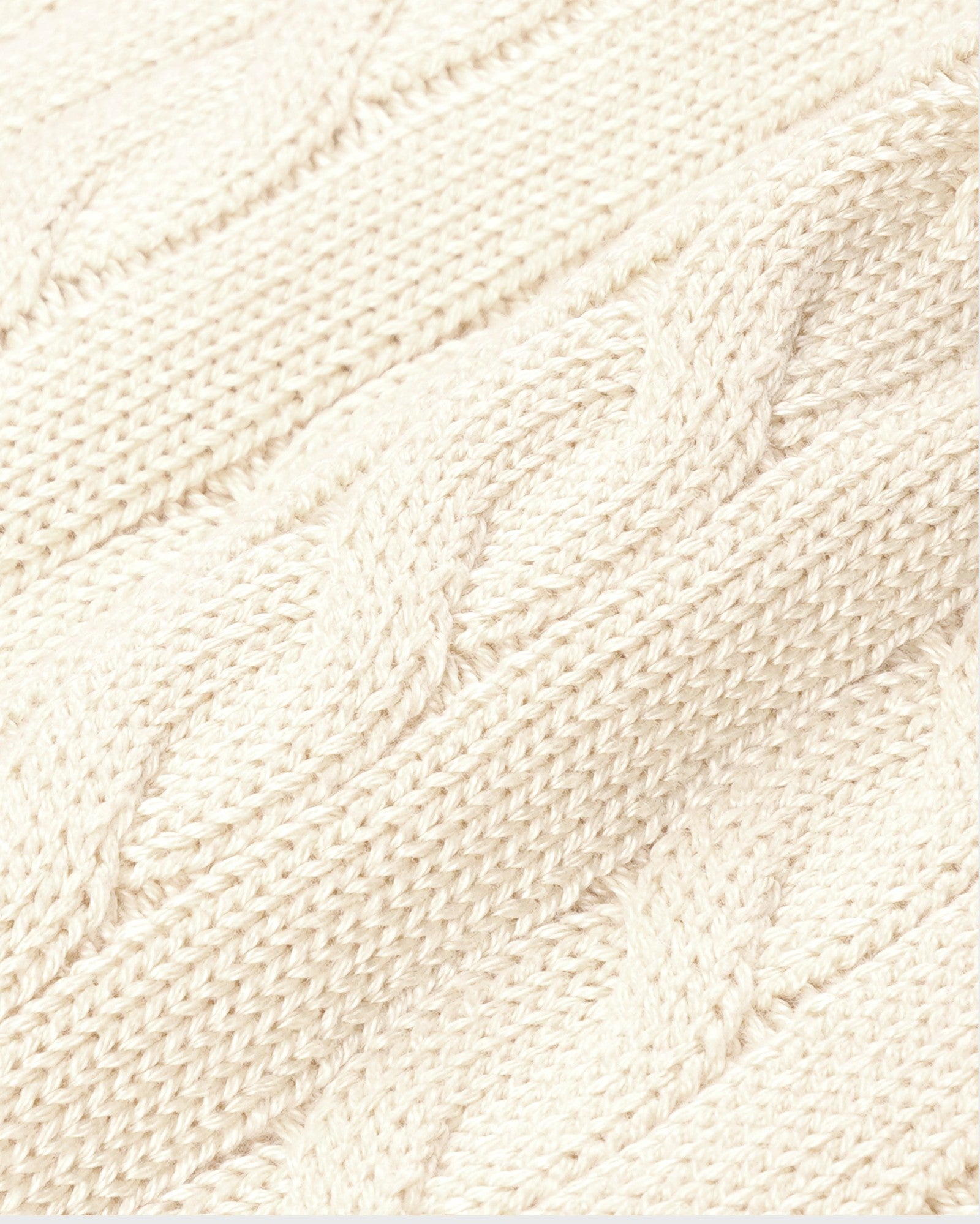 SRC Cable Sweater - Ecru