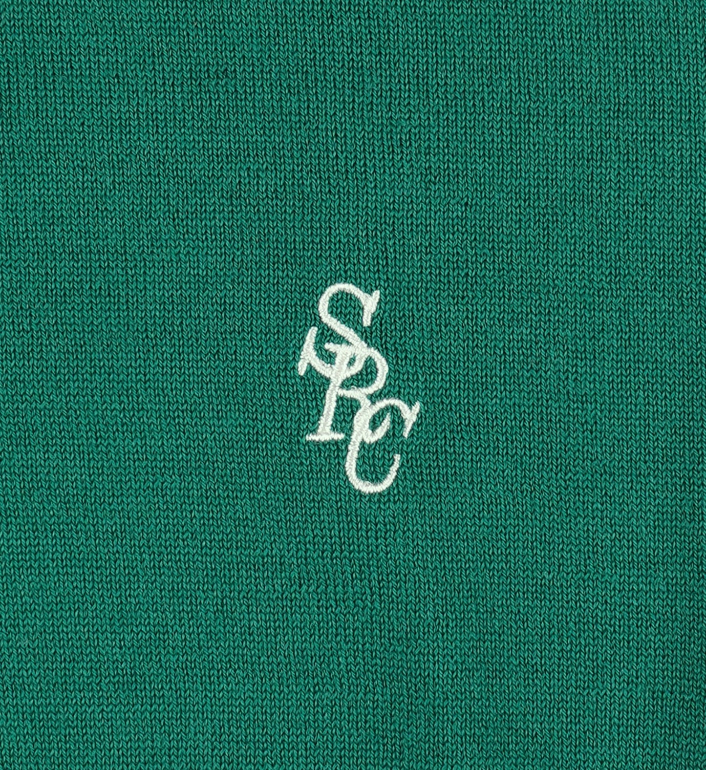 SRC Minimalist V-Neck Sweater - Alpine/Navy/Off White