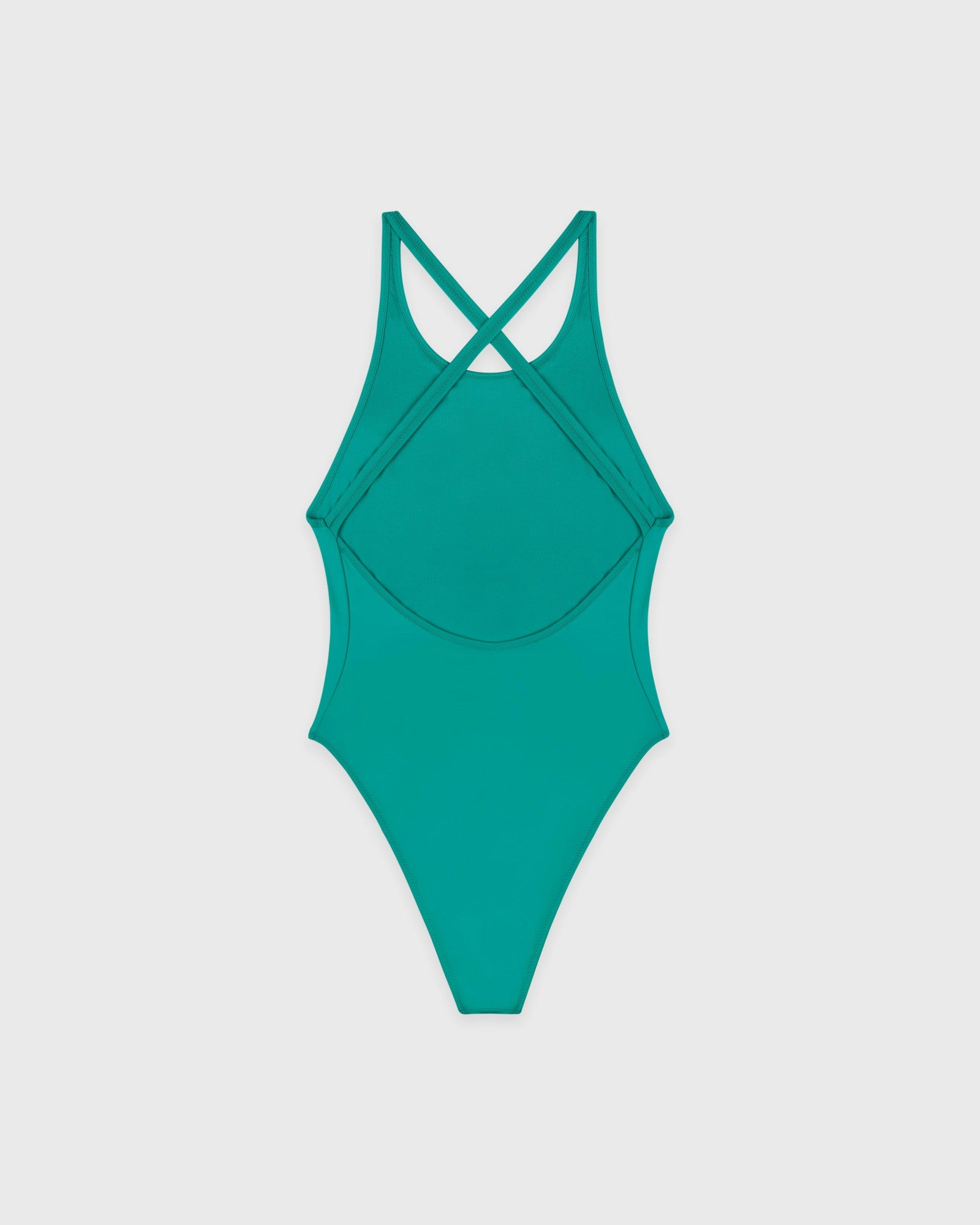NY Crest Julie One Piece - Amalfi Green/White
