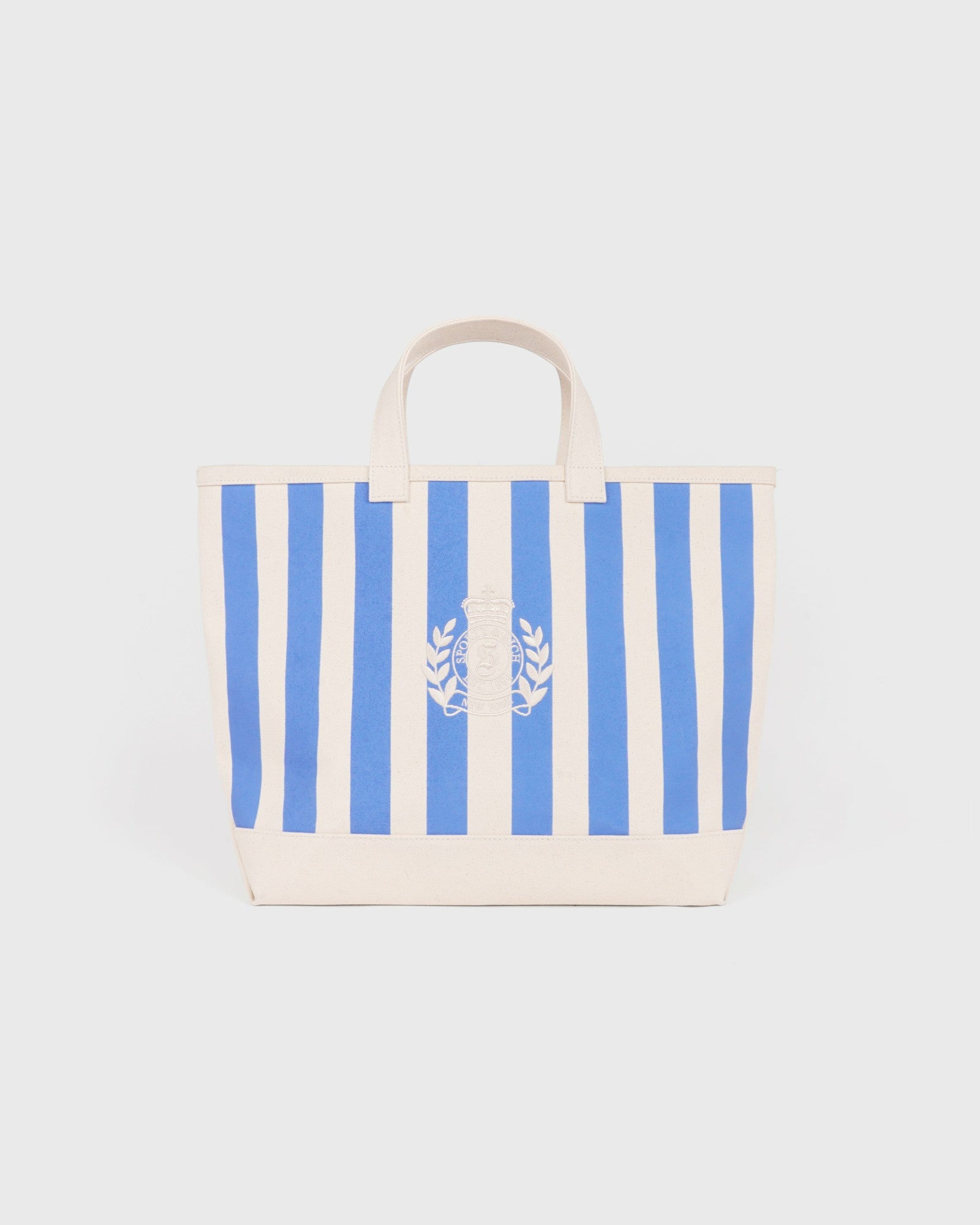 NY Crest Beach Tote - Natural/Softee