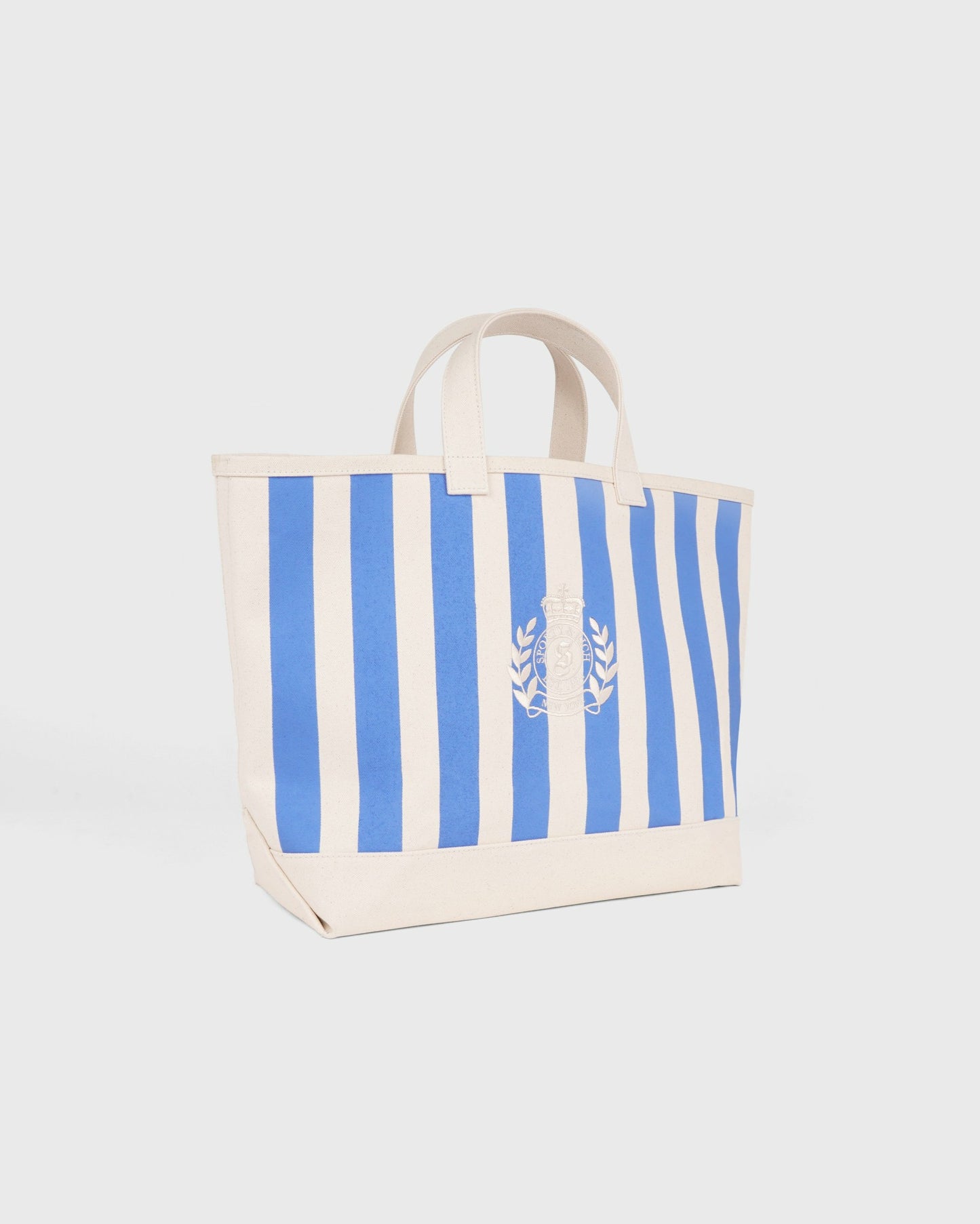 NY Crest Beach Tote - Natural/Softee