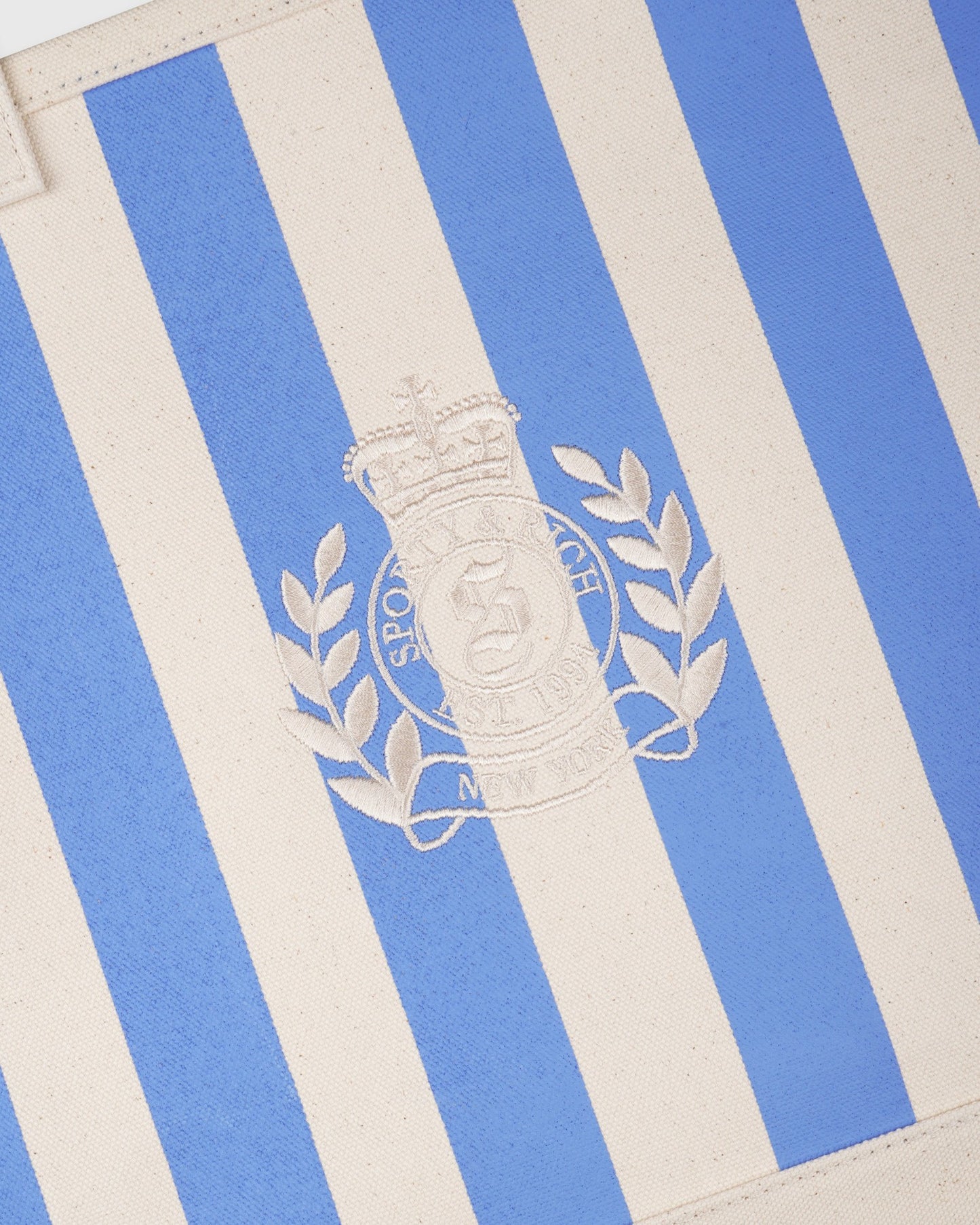 NY Crest Beach Tote - Natural/Softee