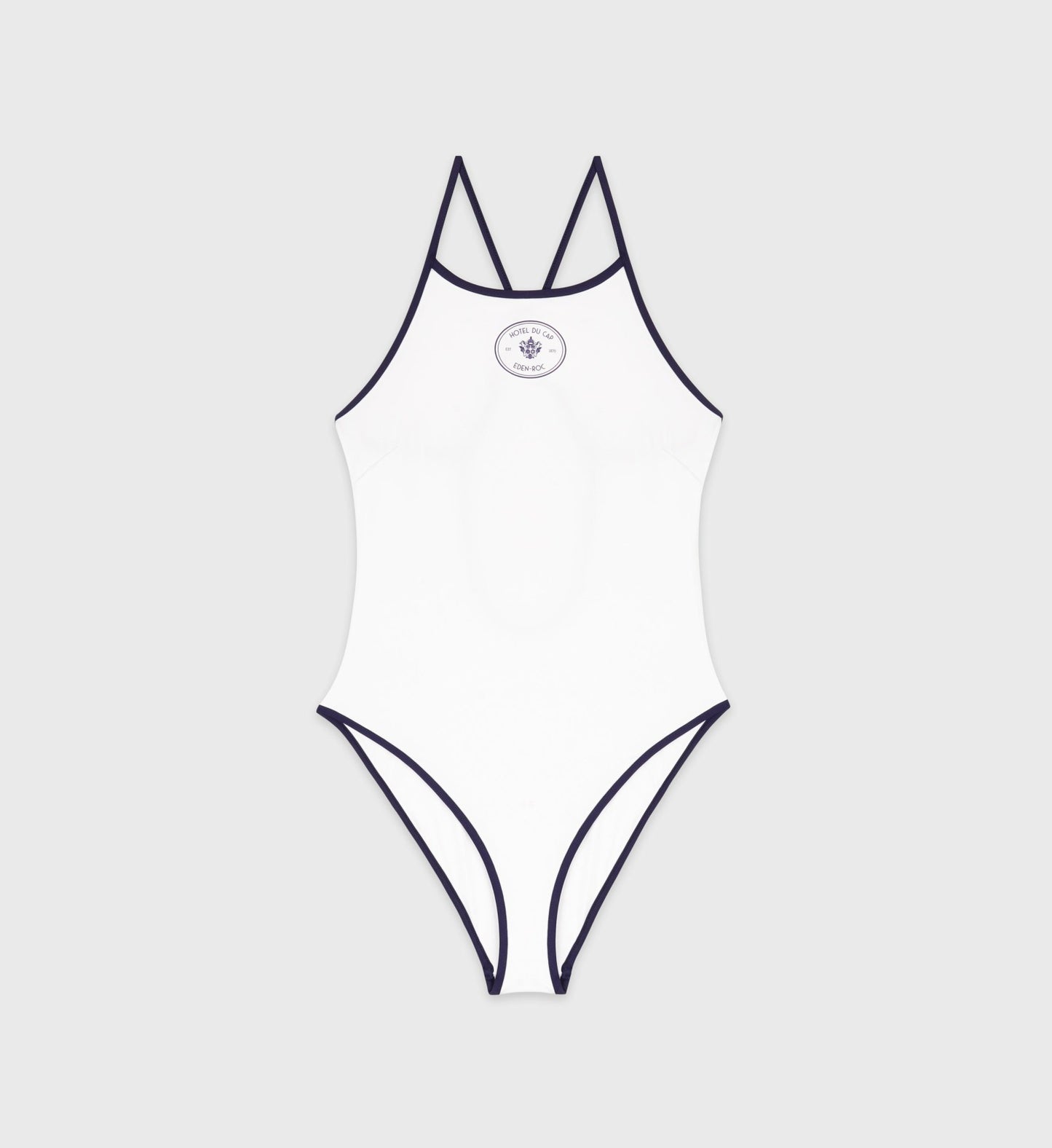 Eden Crest One Piece Swimsuit - White/Navy