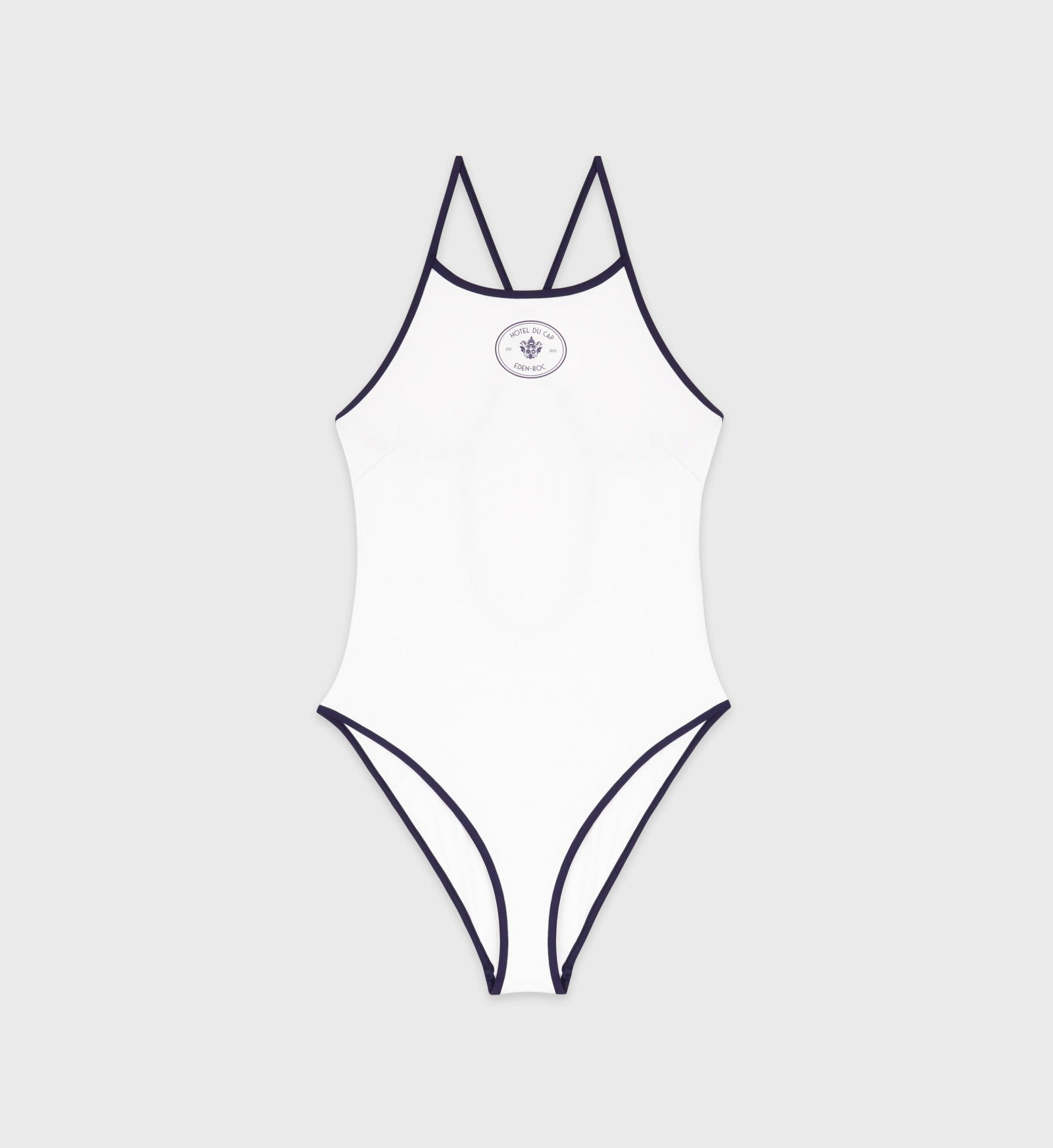 Eden Crest One Piece Swimsuit - White/Navy