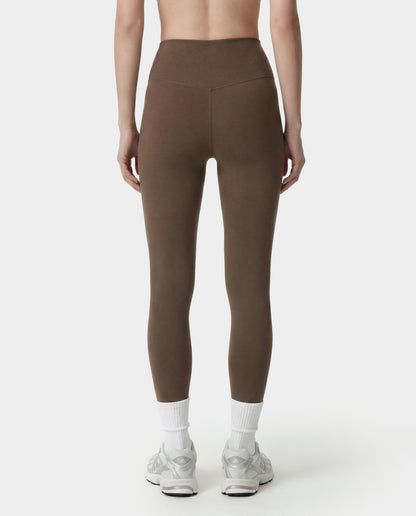 Serif Logo Legging - Sand