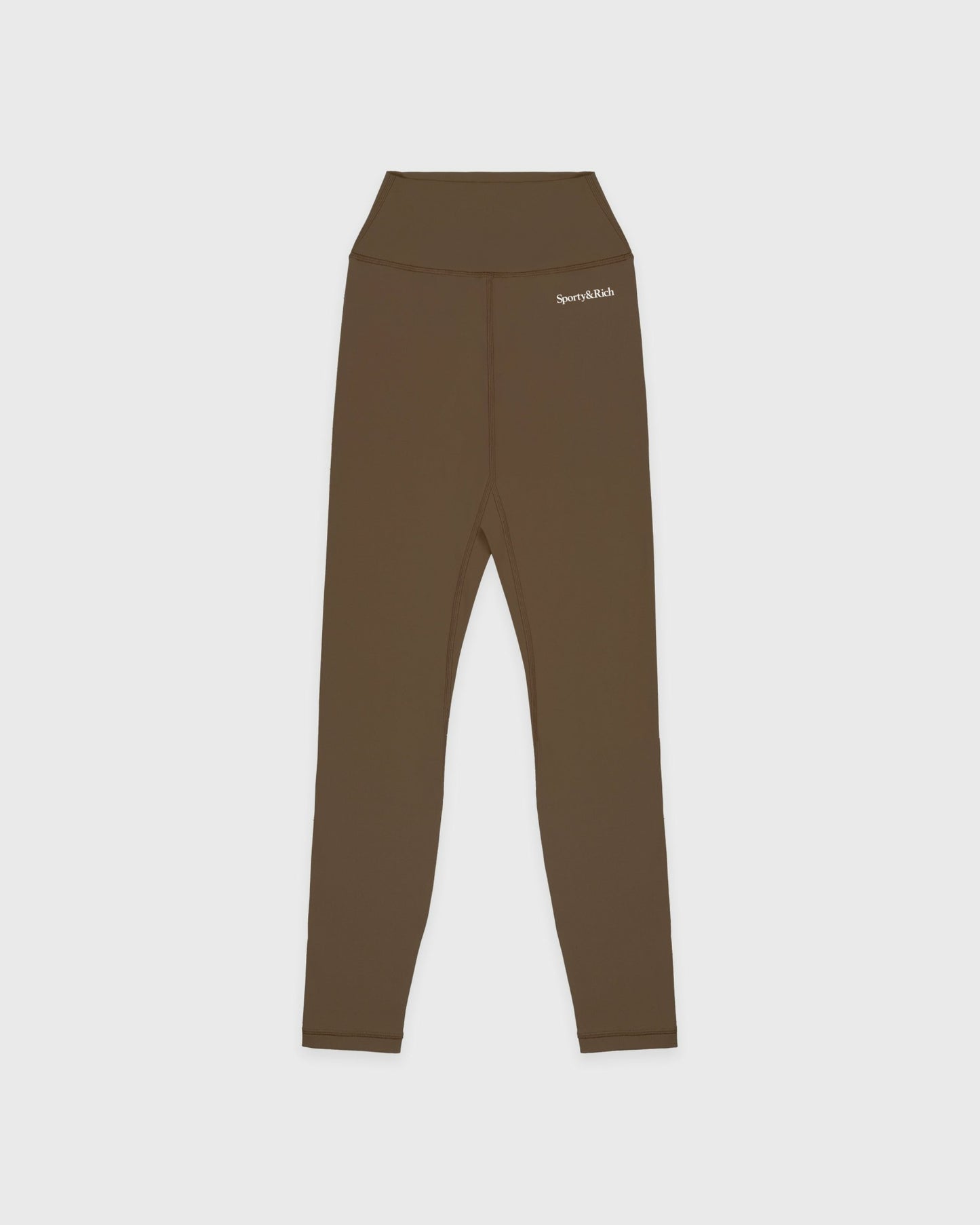 Serif Logo Legging - Sand