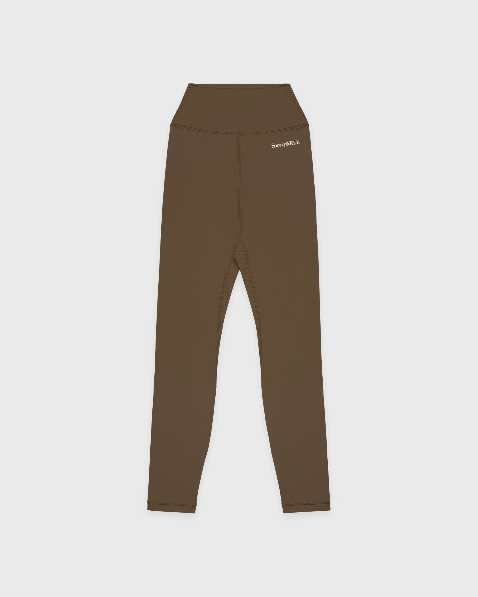 Serif Logo Legging - Sand