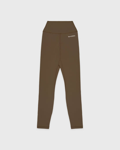 Serif Logo Legging - Sand