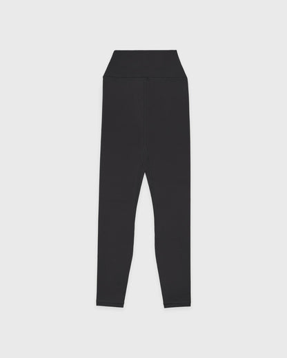 Serif Logo Legging - Carbon