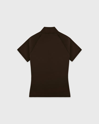 Serif Logo SS Sports Quarter Zip - Cioco