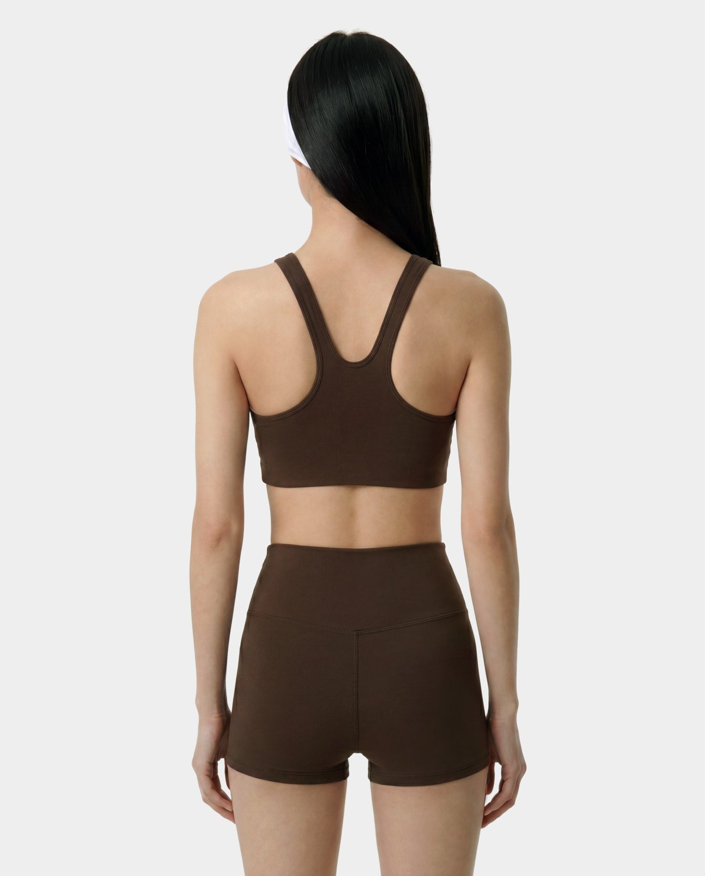 Serif Logo Sports Bra - Cioco