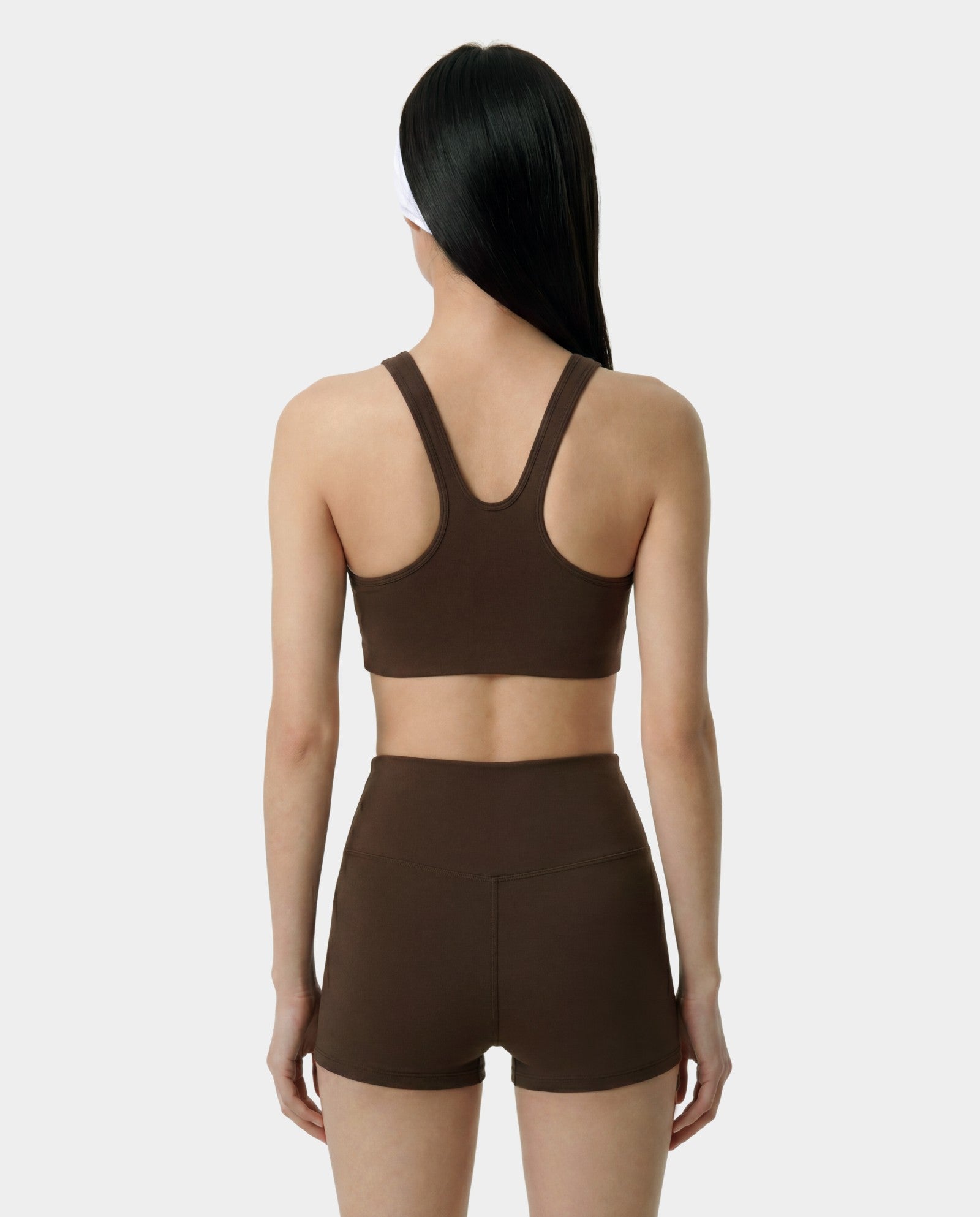 Serif Logo Sports Bra - Cioco