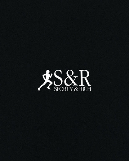 SR Runner Biker Short - Black/White