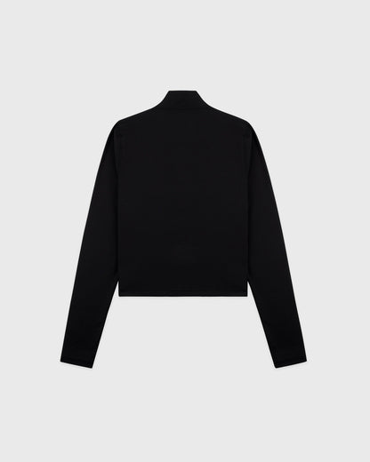 SR Runner Sports Quarter Zip - Black/White