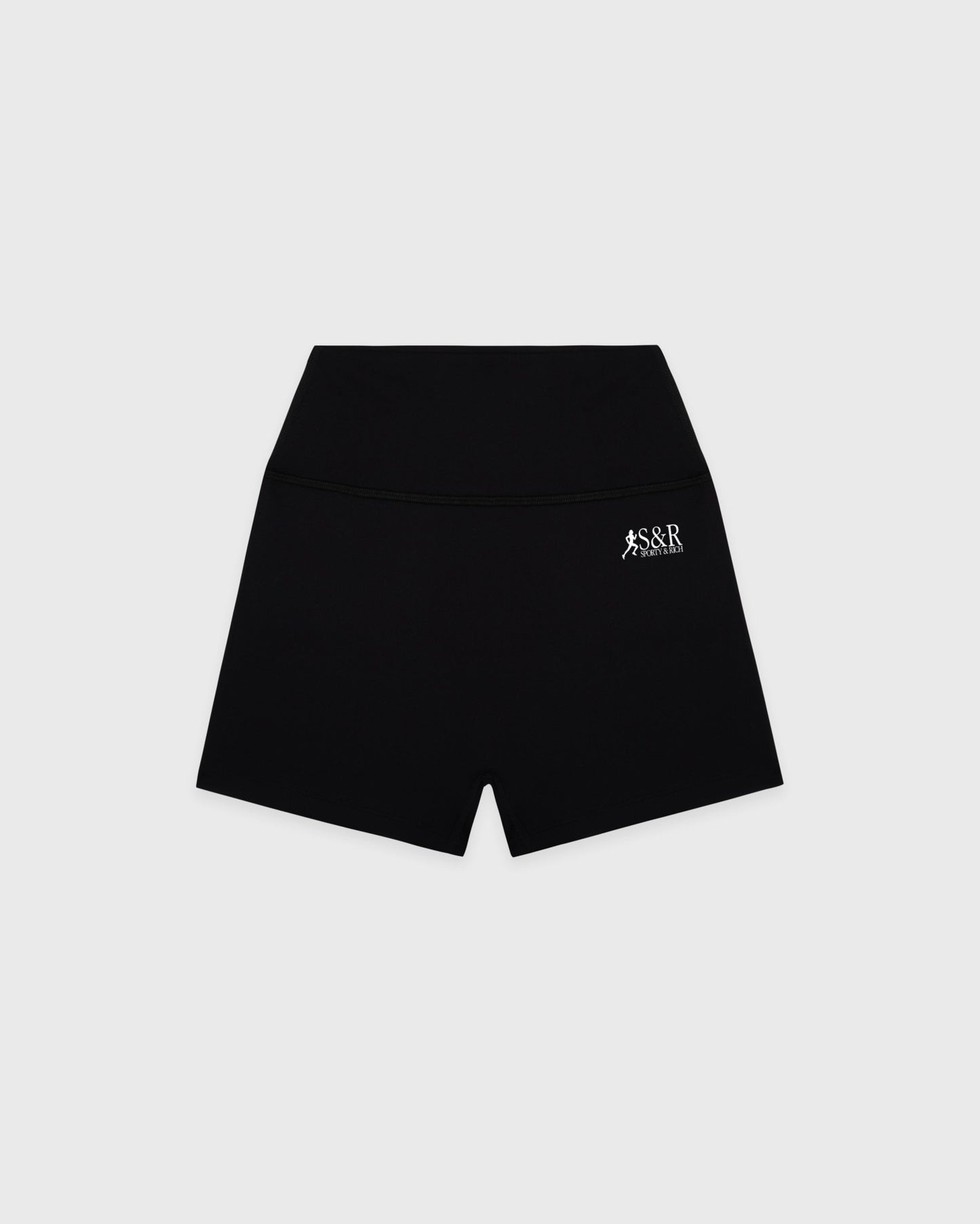 SR Runner Mini Biker Short - Black/White