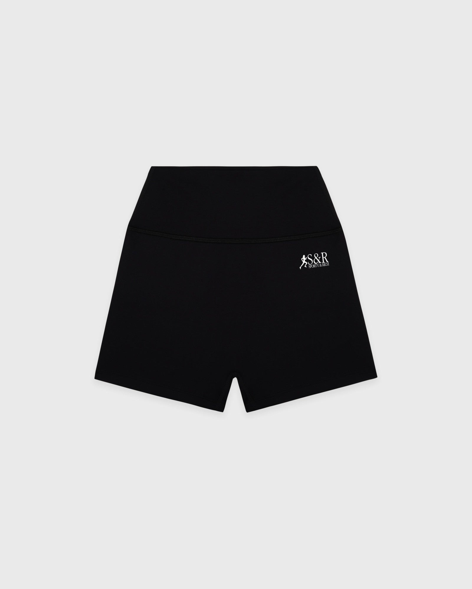 SR Runner Mini Biker Short - Black/White