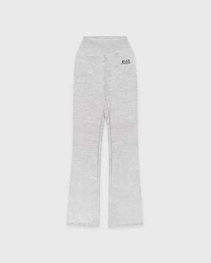 SR Runner Flared Legging - Heather Gray