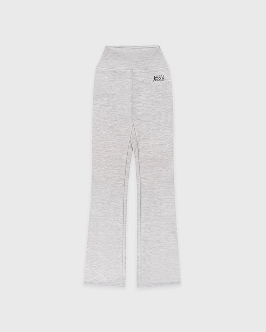 SR Runner Flared Legging - Heather Gray
