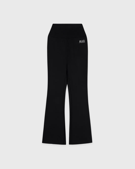 SR Runner Flared Legging - Black