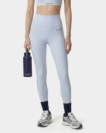 Signature Logo Legging - Ciel/Navy