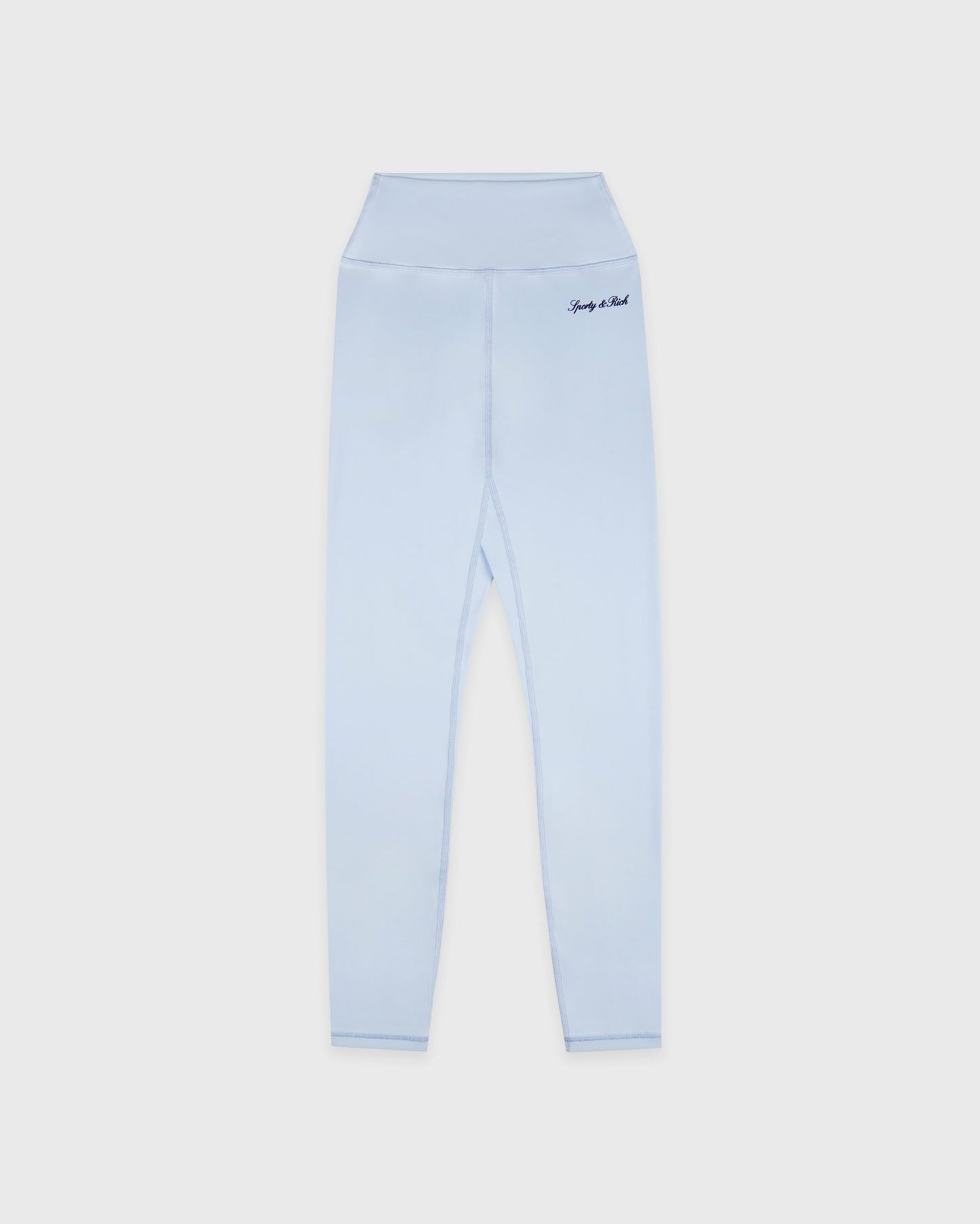 Signature Logo Legging - Ciel/Navy