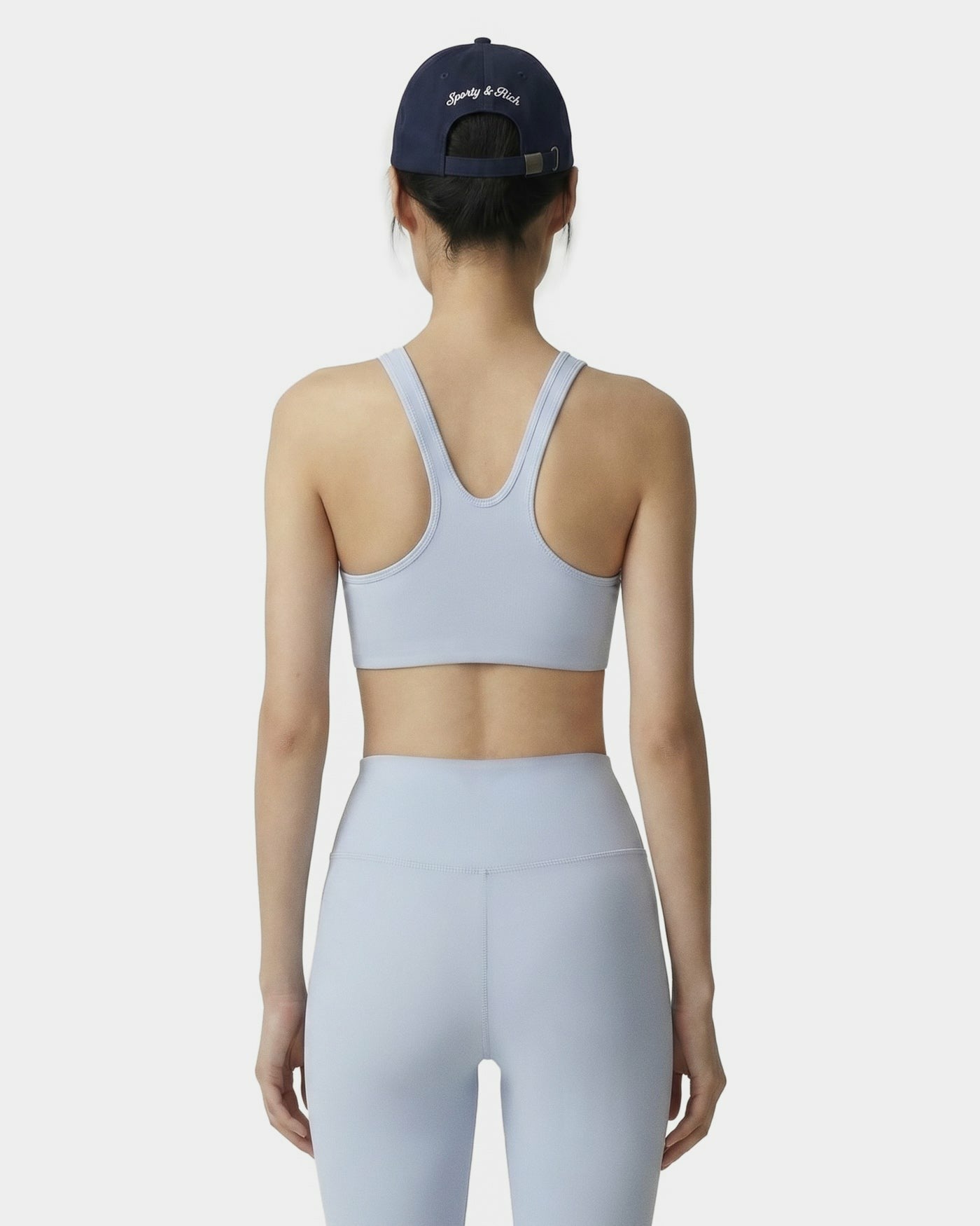 Signature Logo Sports Bra - Ciel
