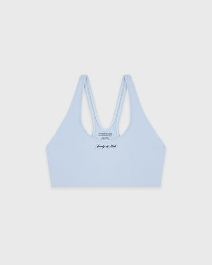 Signature Logo Sports Bra - Ciel