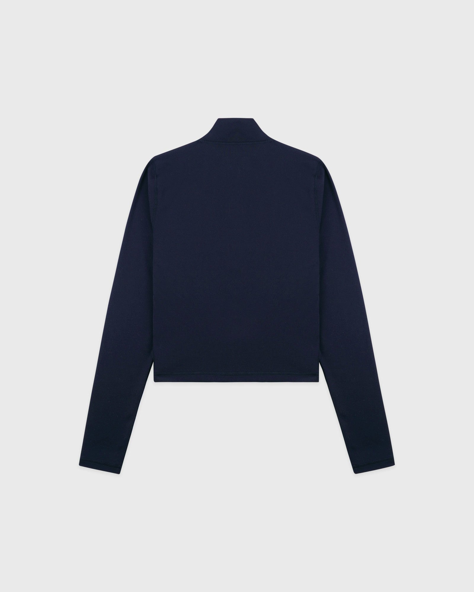 Signature Logo Sports Quarter Zip - Navy