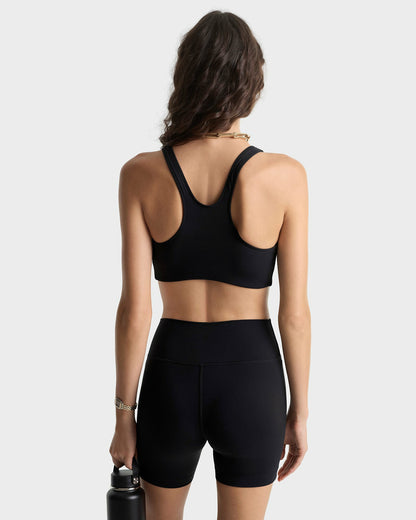 SRHWC Sports Bra - Black/White