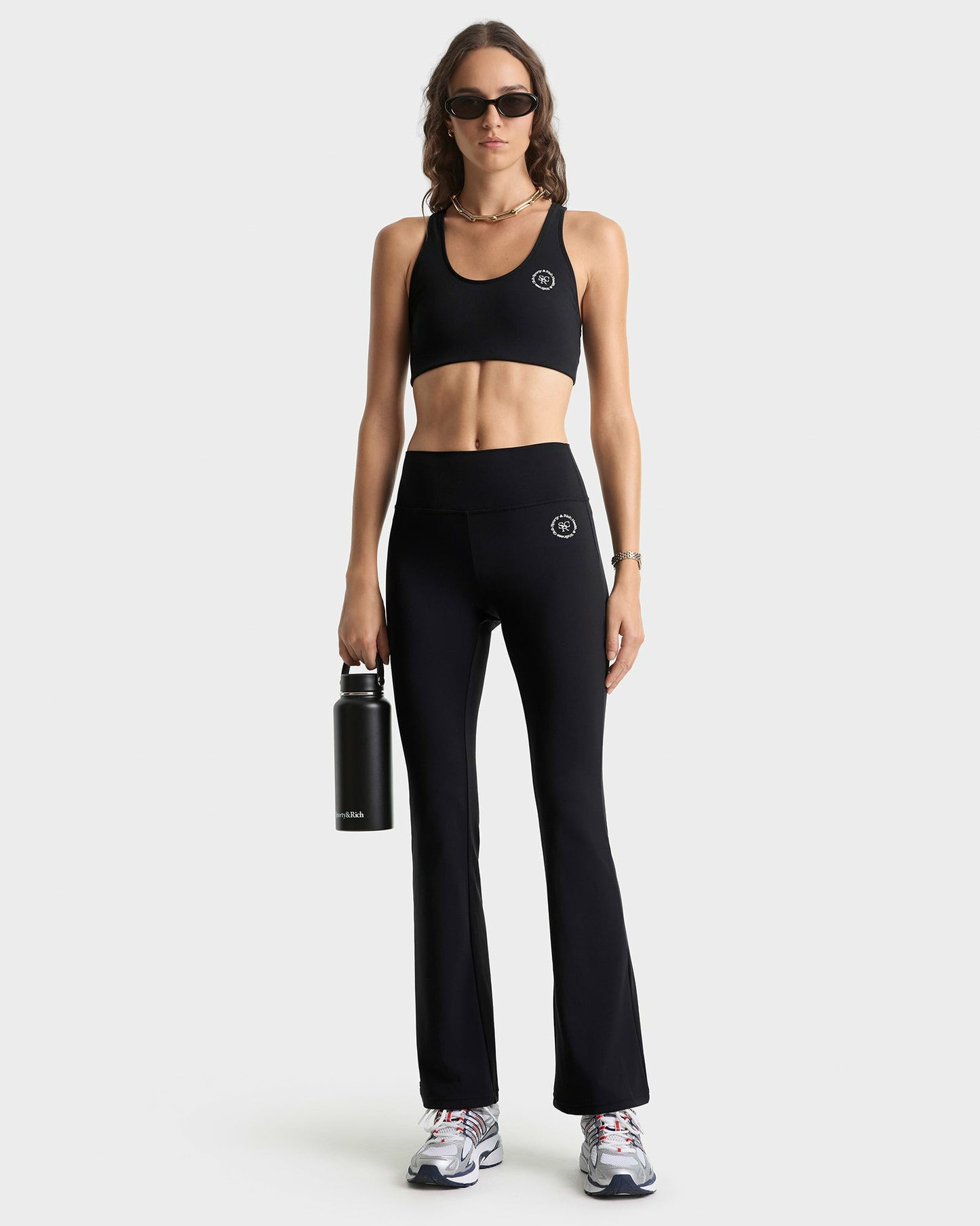 SRHWC Flared Legging - Black/White