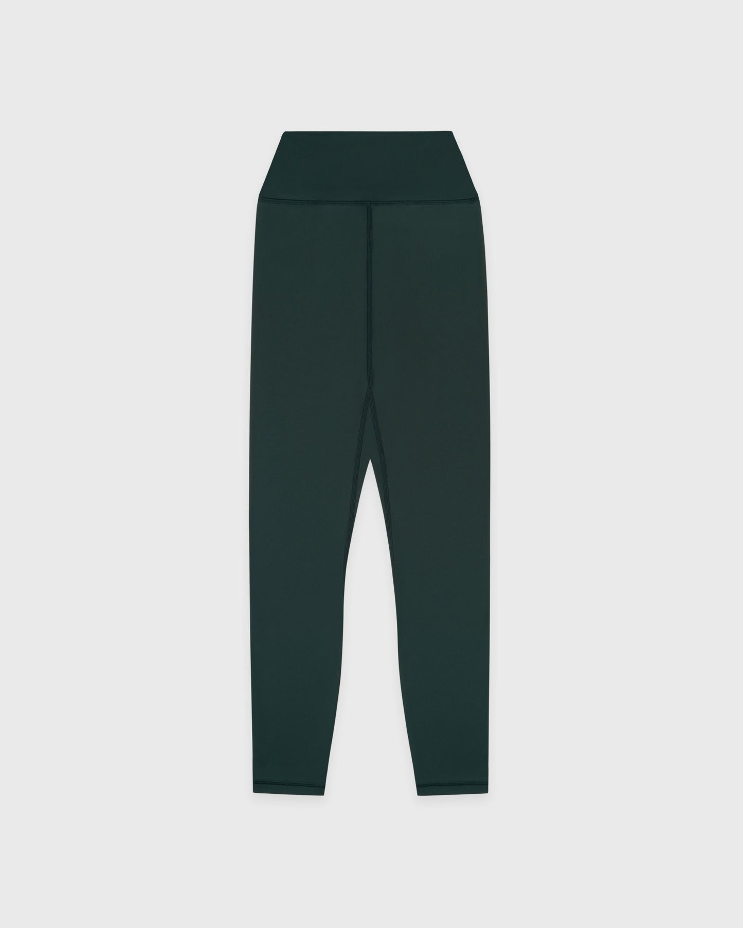 Serif Logo Legging - Forest/White