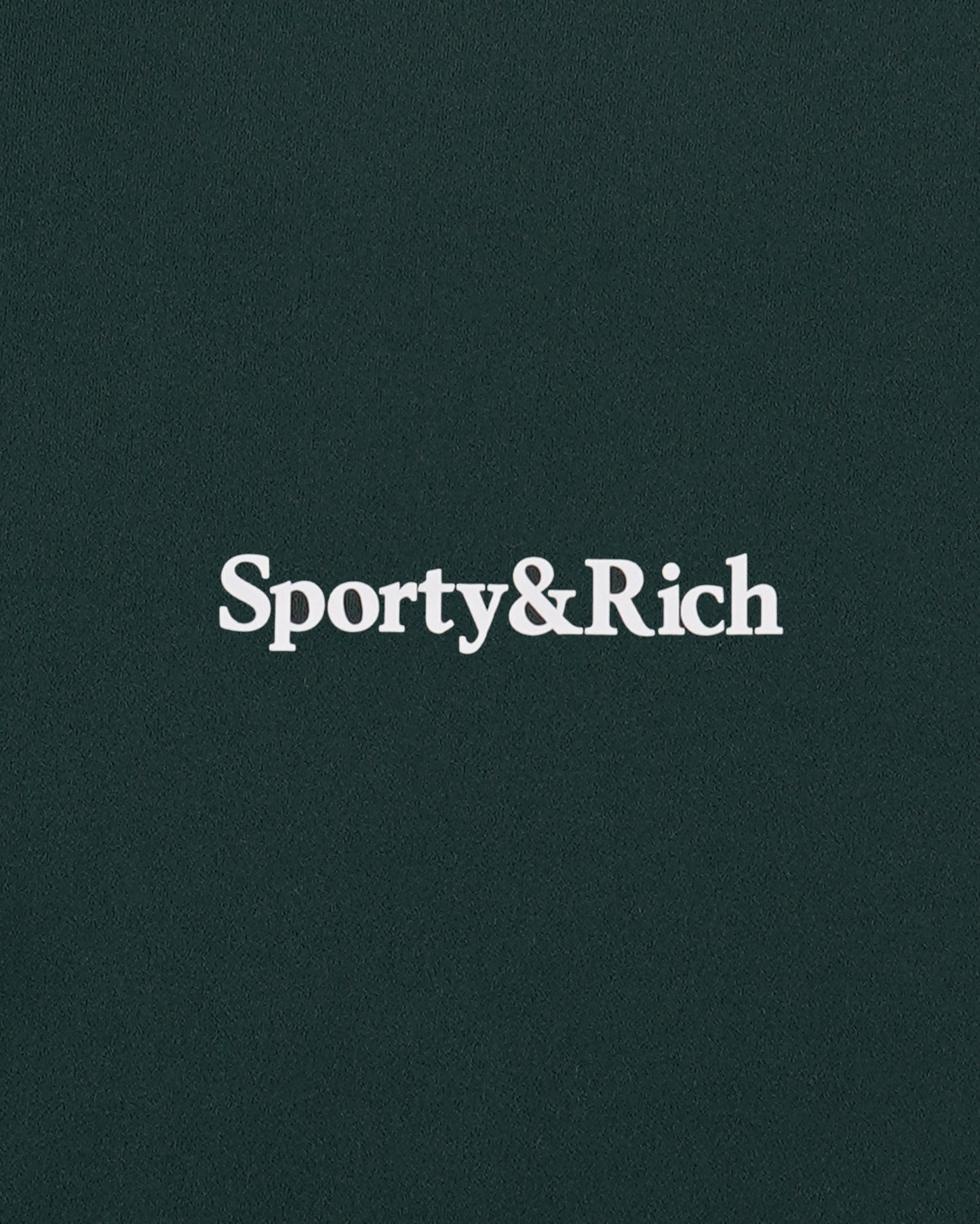 Serif Logo Legging - Forest/White