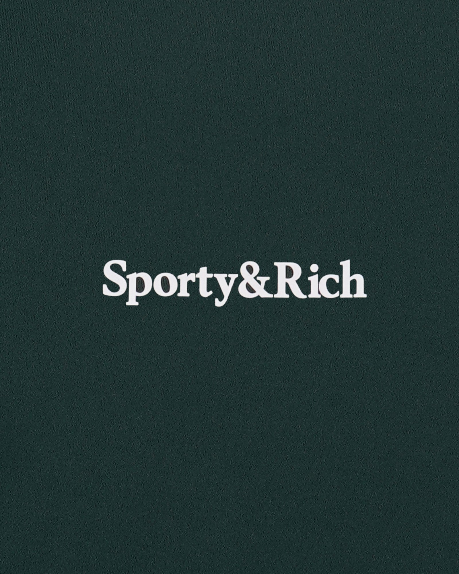 Serif Logo Legging - Forest/White