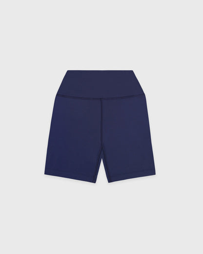 SR Runner Biker Short - Light Navy/White