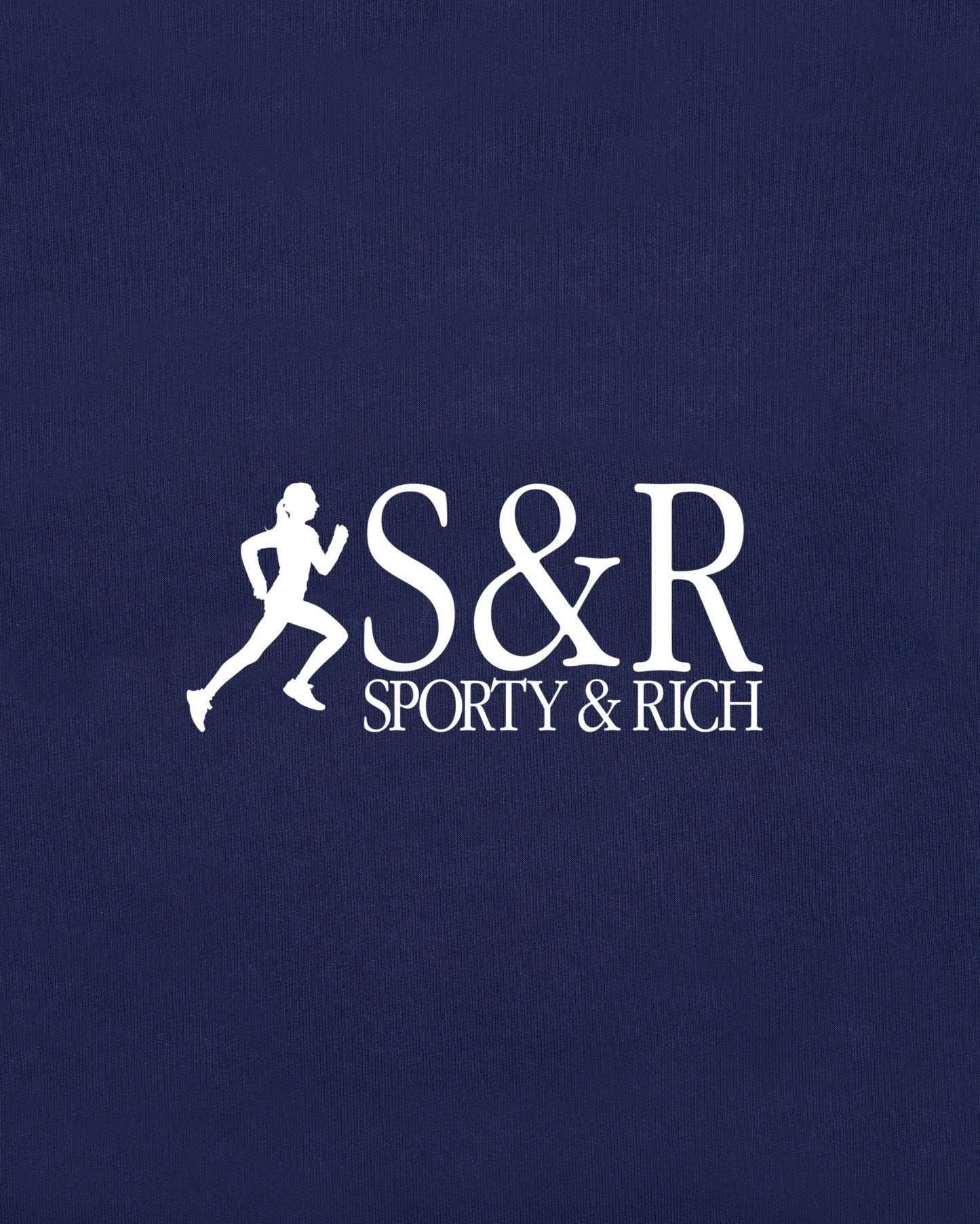 SR Runner Biker Short - Light Navy/White