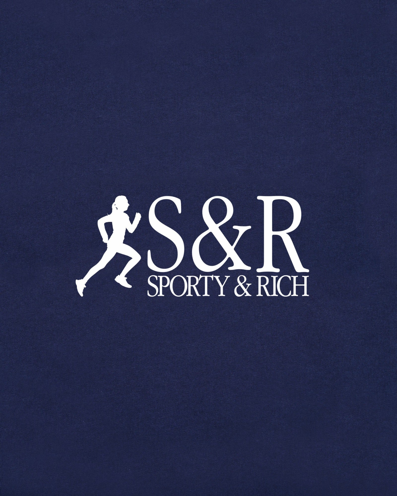 SR Runner Biker Short - Light Navy/White