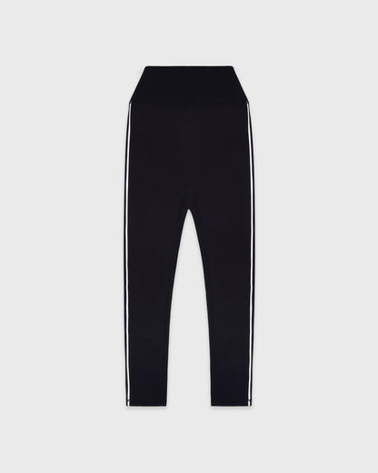 SR Runner Legging - Black/White