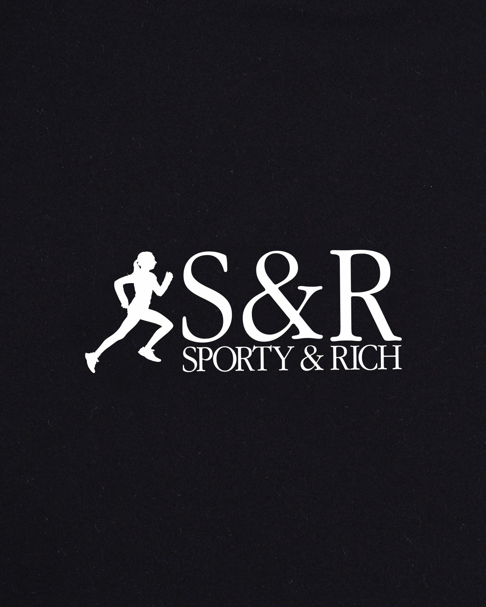 SR Runner Legging - Black/White