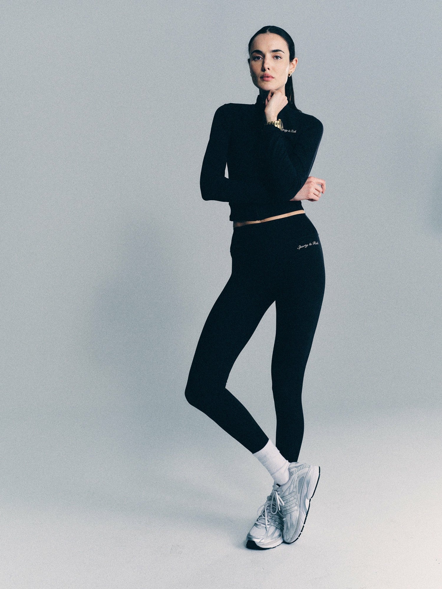 Syracuse Leggings - Black/White