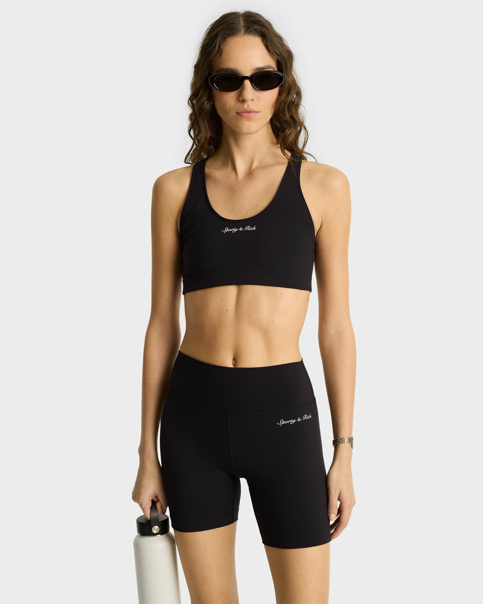 Syracuse Sports Bra - Black/White