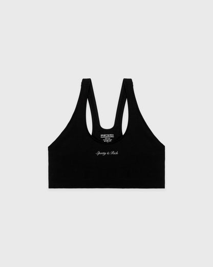 Syracuse Sports Bra - Black/White