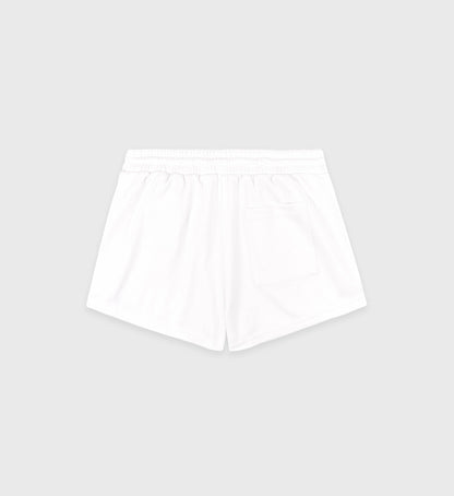 Crown Tennis Roller Short - White/Navy