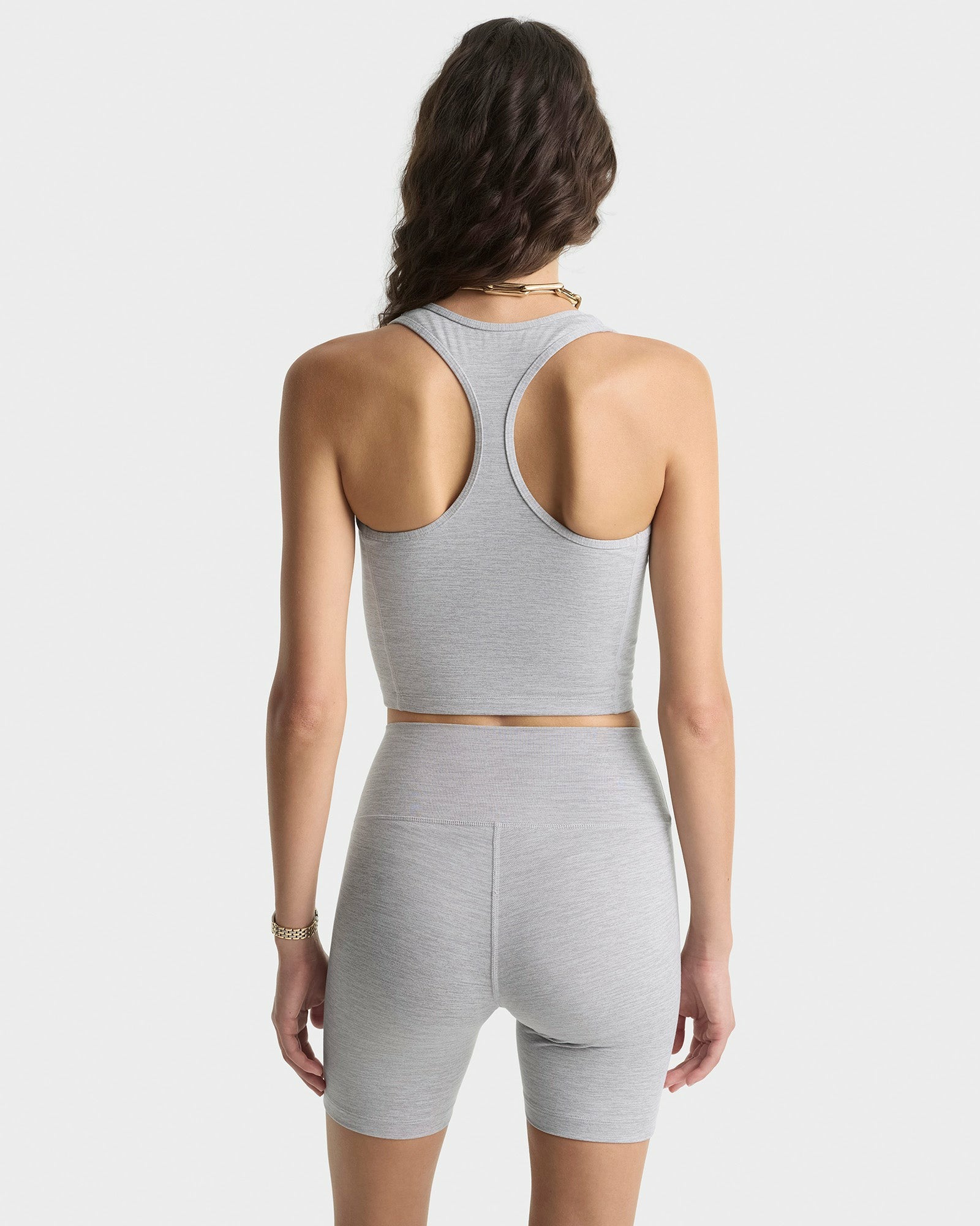 Signature Logo Sports Tank - Heather Gray