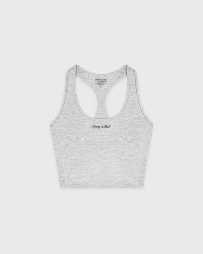 Signature Logo Sports Tank - Heather Gray