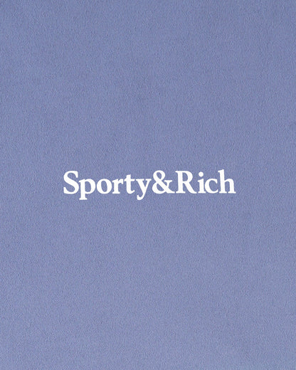 Serif Logo Sports Tank - Colony Blue